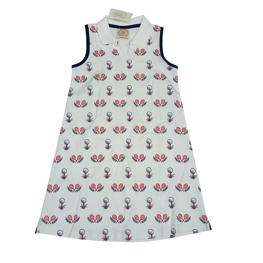 NWT TBBC Size 8 Maude's Polo Dress in Little Sports